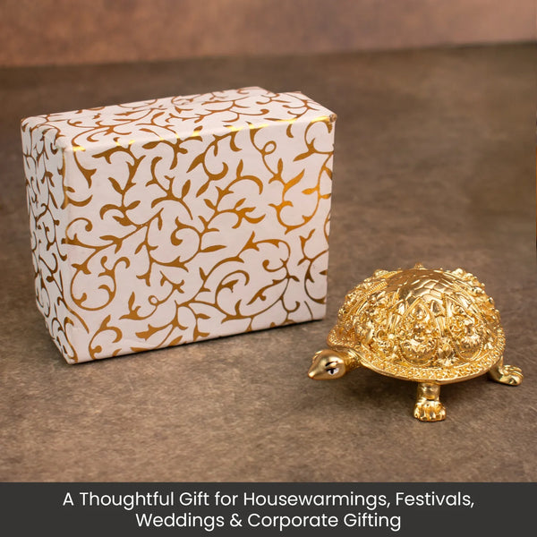 Rinmukteshwar Siddh Ashtalakshmi Tortoise Idol
