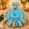 Designer Laddu Gopal Poshak – Sky Blue Royal Collection
