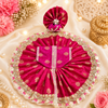 Designer Laddu Gopal Poshak – Royal Magenta Pink