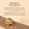 Rinmukteshwar Siddh Ashtalakshmi Tortoise Idol