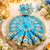 Designer Laddu Gopal Poshak – Sky Blue Royal Collection