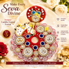 Designer Laddu Gopal Poshak – Royal Red