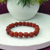 Rudraksha Beads Bracelet – Elastic Fit for Men & Women