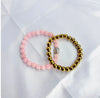 Money and Love Combo Set - Rose Quartz Bracelet with Buddha Head
