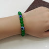 Green Evil Eye Bracelet – Protective Charm with Comfortable Fit