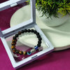 Tiger's Eye Beads Charm Bracelet – Protective Handmade Jewelry