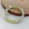 Crystal Crackle Glass Beads Bracelet